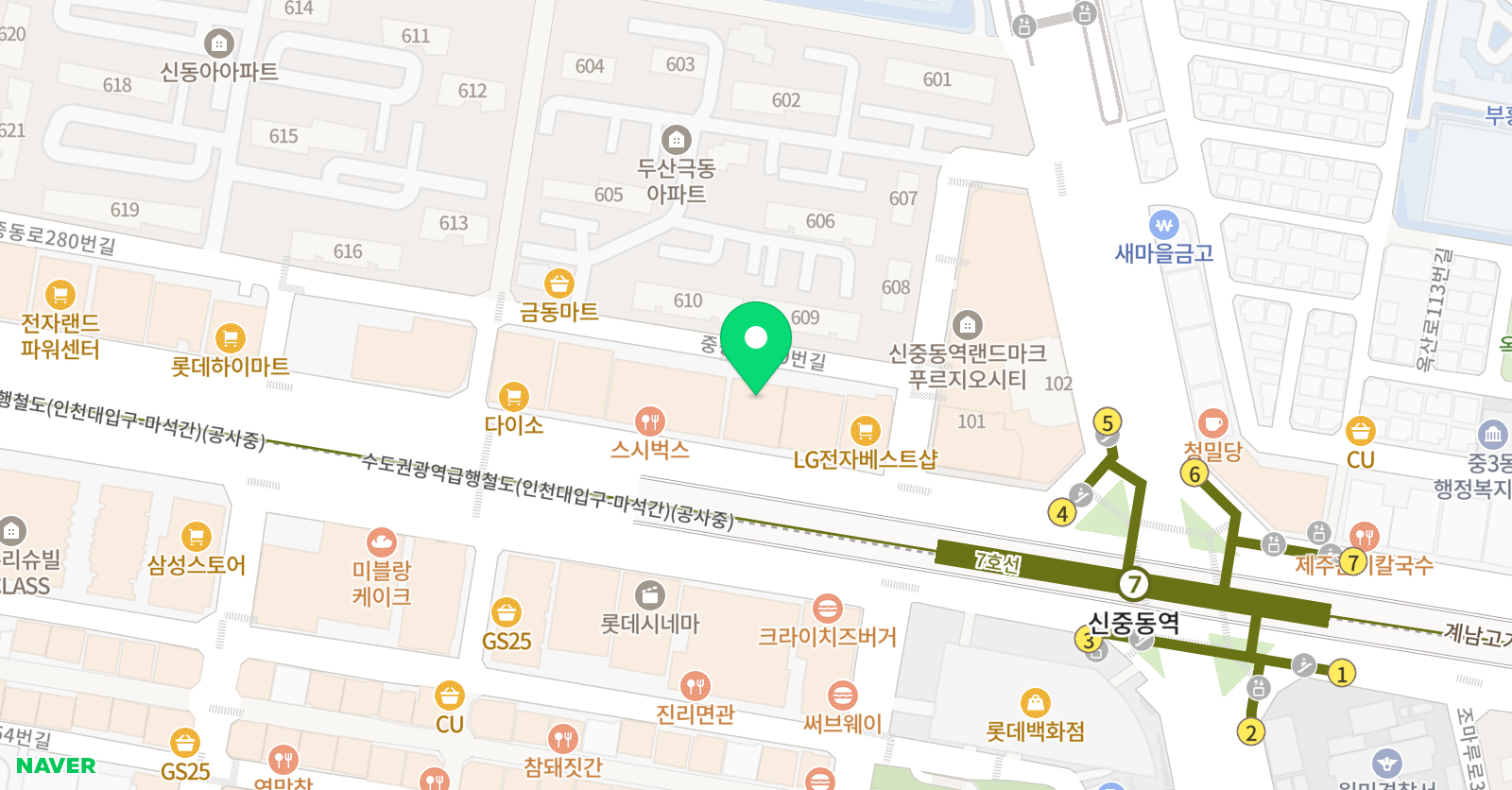 엠솔 분석수학 위치
