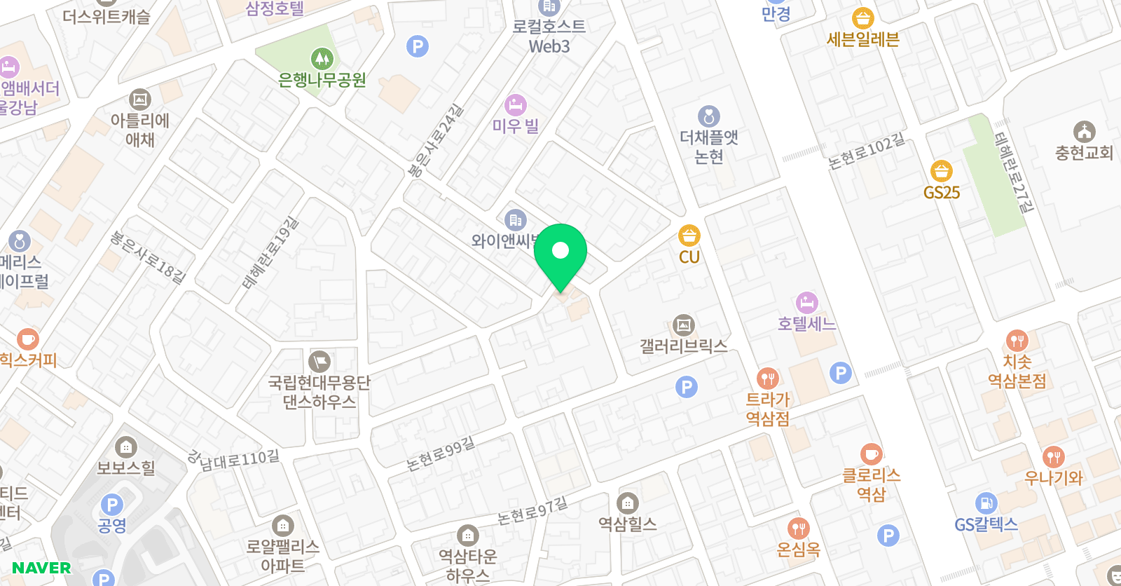 취미미술 샤뜰리에화실 위치