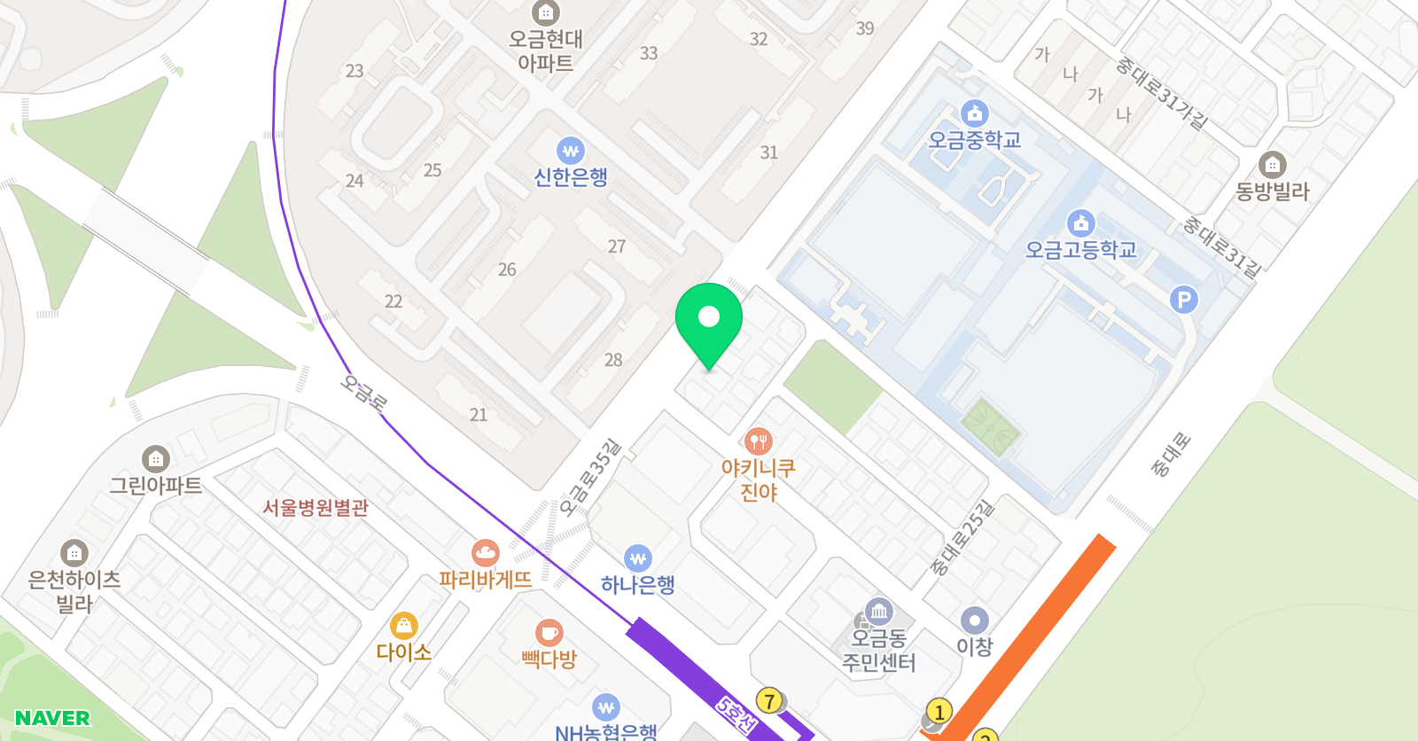 궁서채 평생교육원 위치