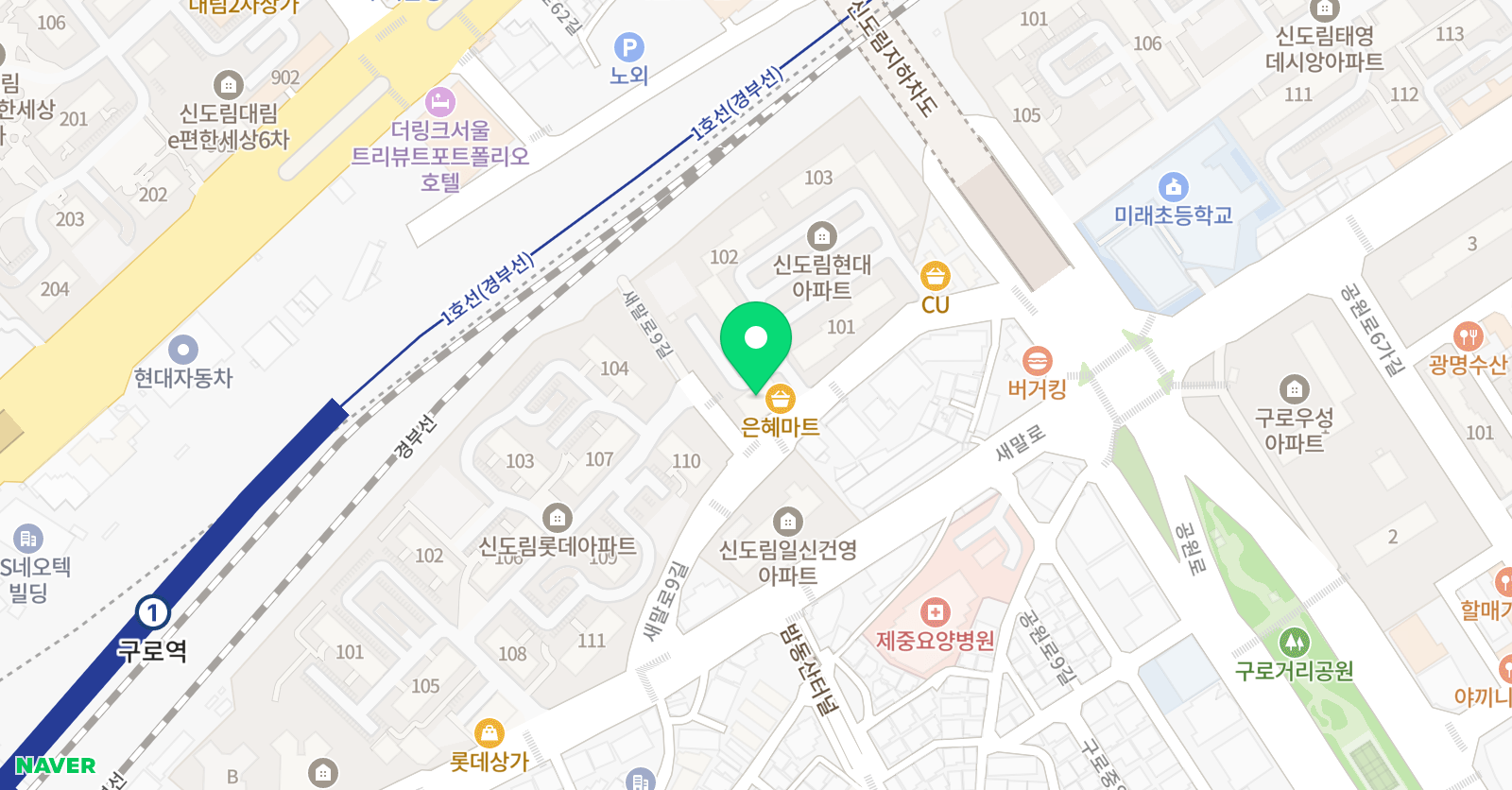 현정 수학교습소 위치