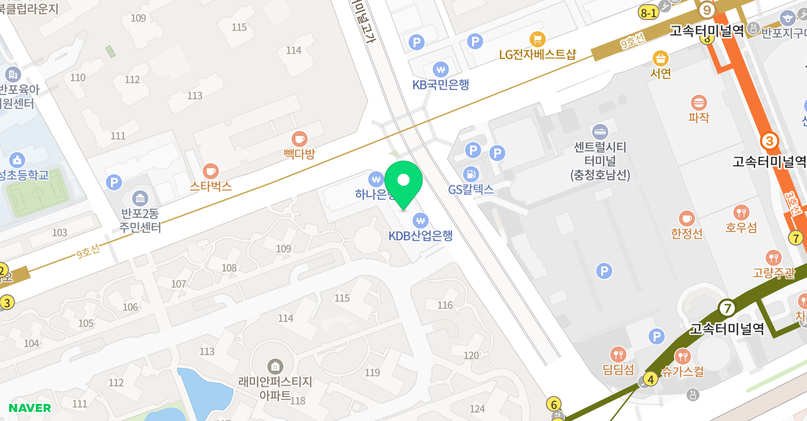 수리원 수학학원 퍼스티지관 위치