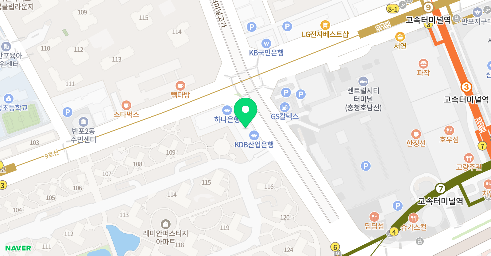뉴톤 수학과학국어학원 위치