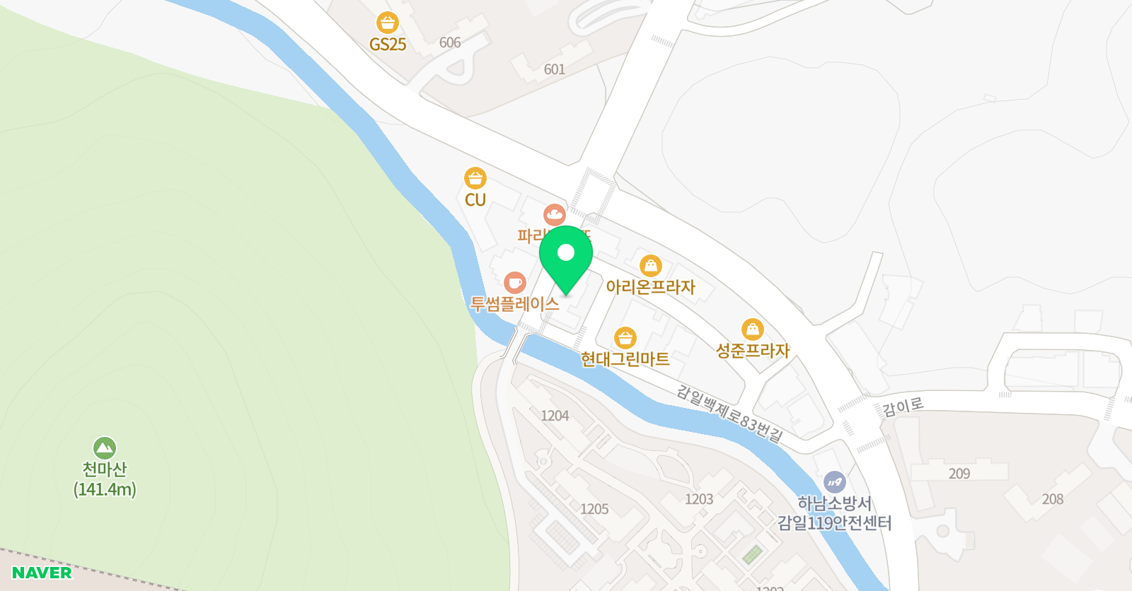 비욘드 어학원 감일캠퍼스 위치
