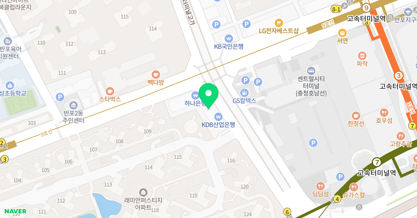 제이디엠 영어학원 위치