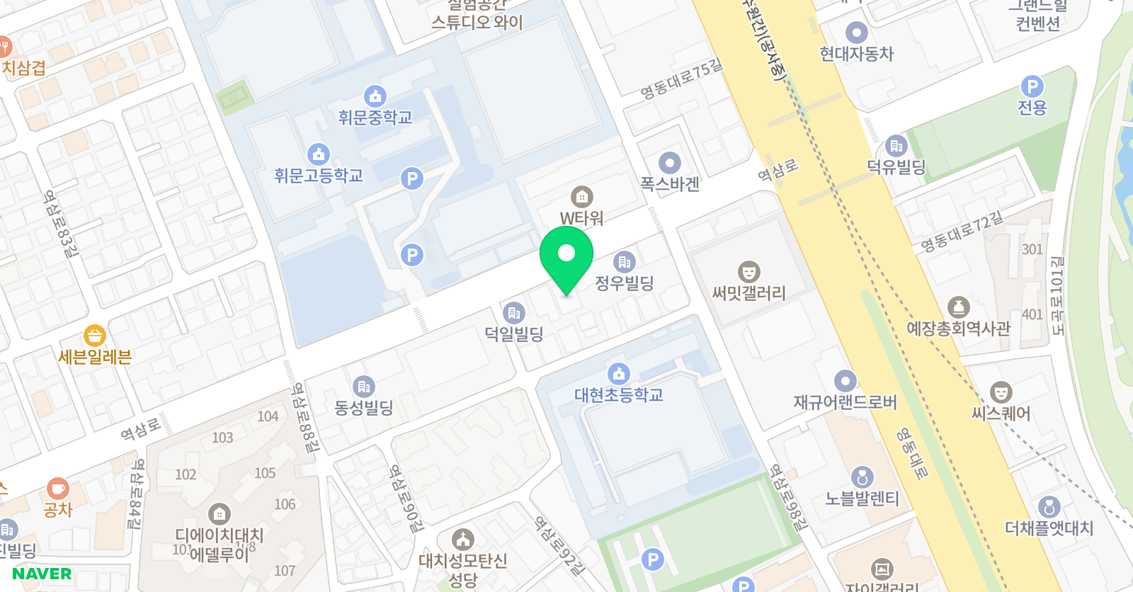 슈퍼펙트이스포츠아카데미 위치