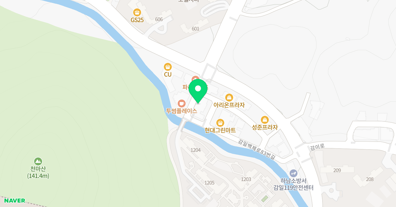 재원이네 수학연구소수학전문학원 위치