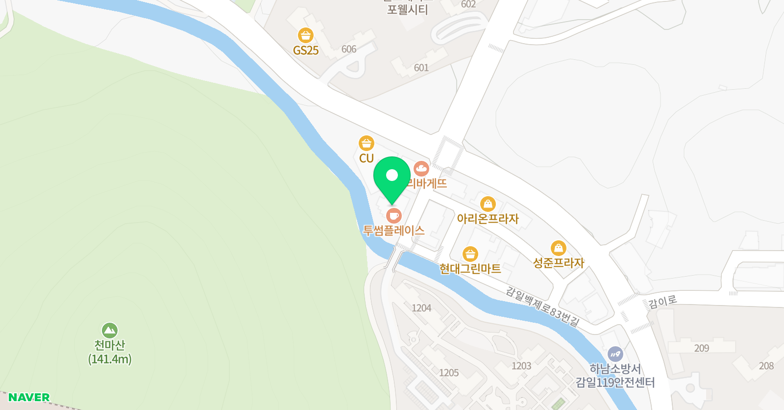 수진셈 주산암산교습소 위치
