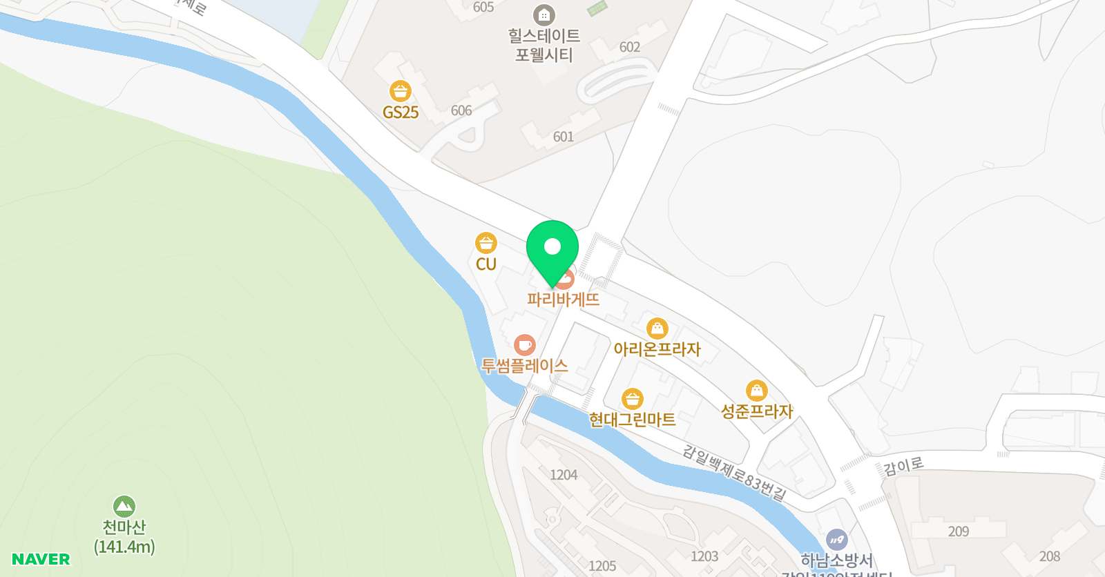 비아트 미술학원 위치