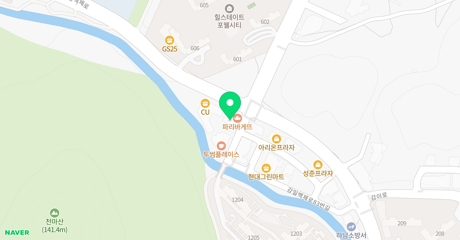 유투엠 하남감일캠퍼스 위치