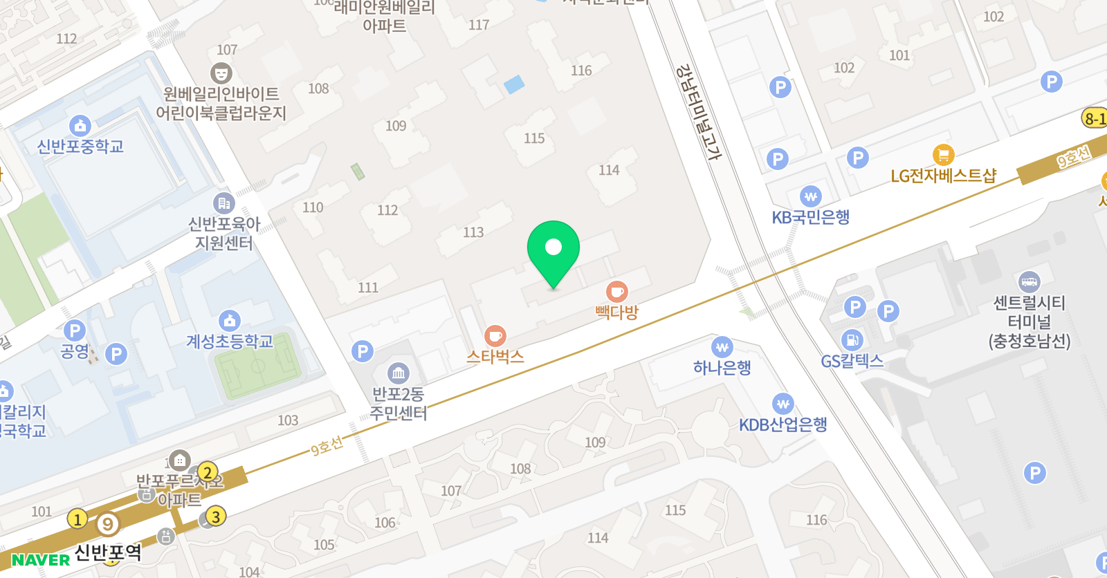 코어원에듀 위치