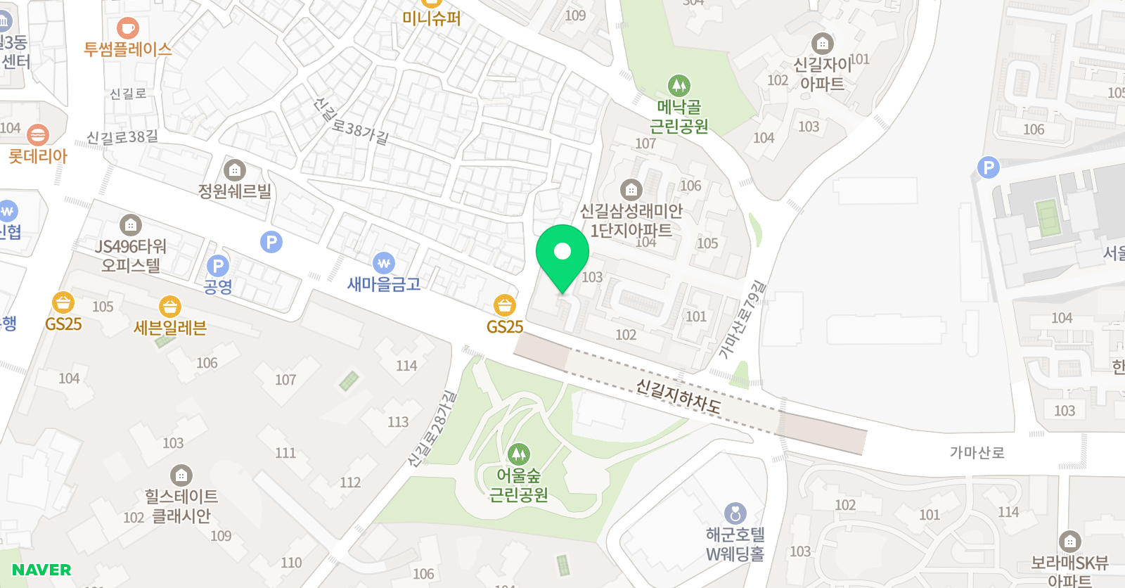 도담 태권도 위치