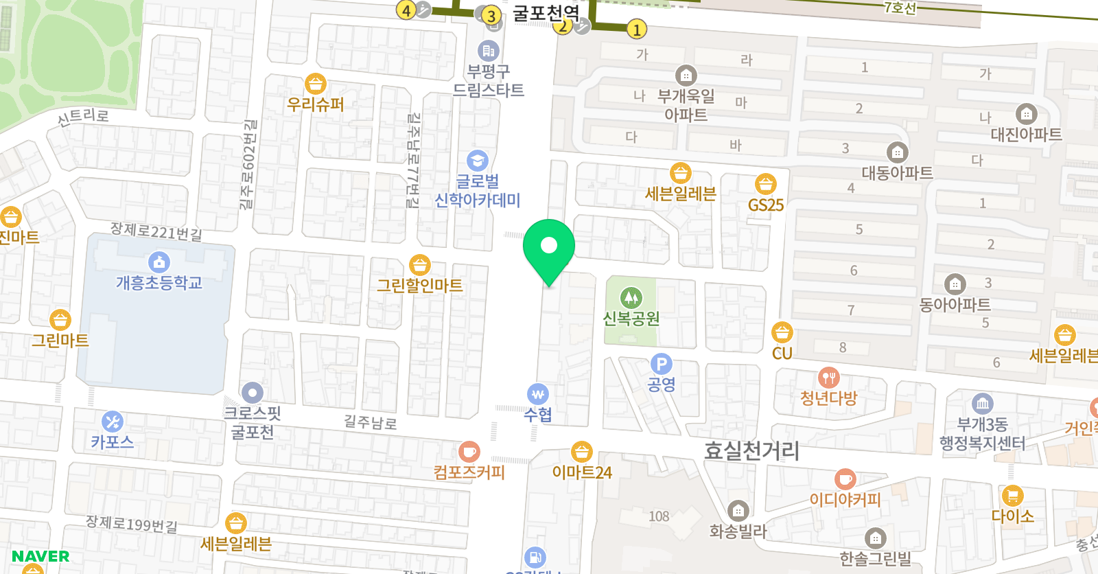 부평 유소년 축구센터 위치