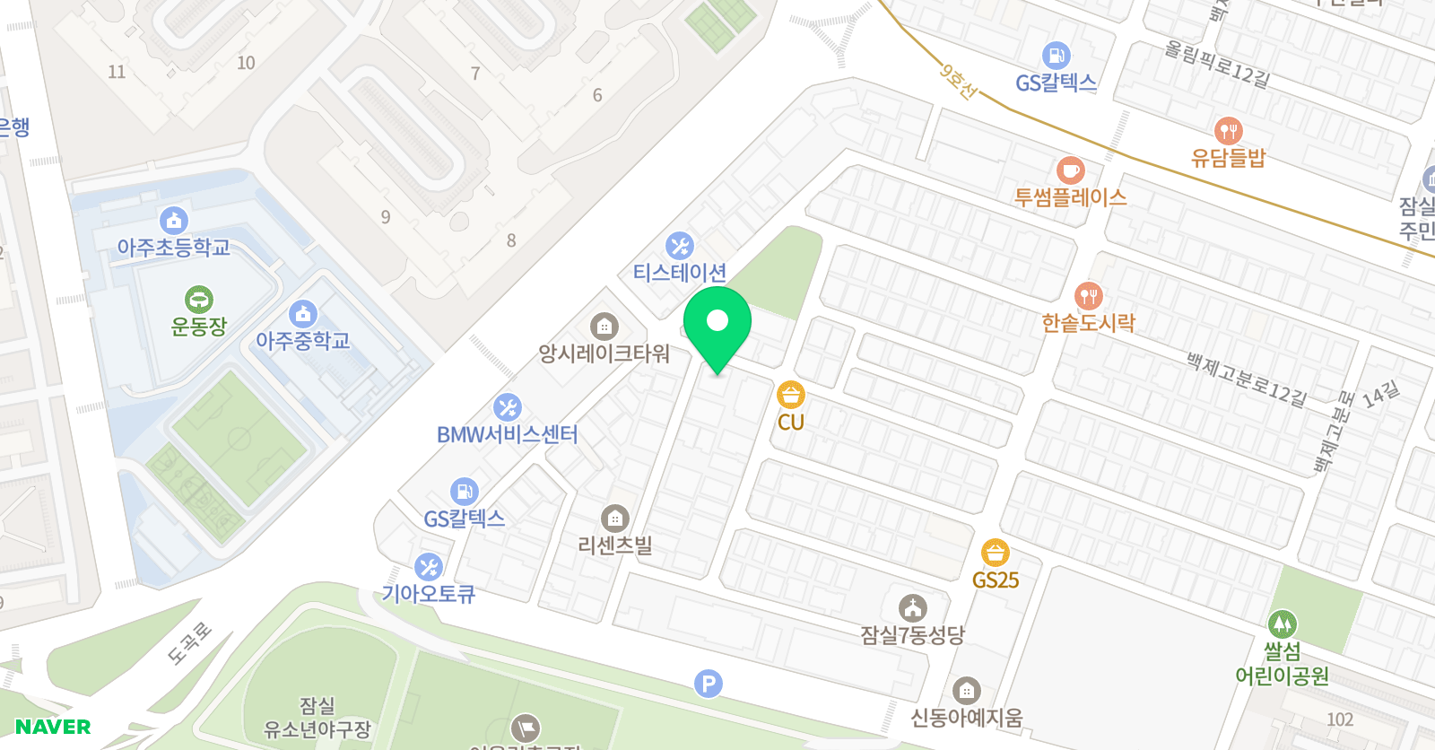 리온 음악학원 위치