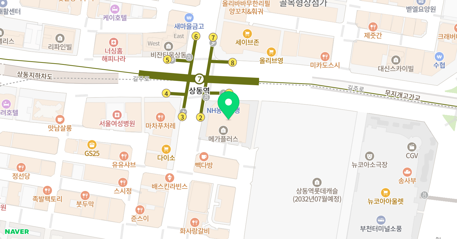 댄스 플레이어 아카데미 위치