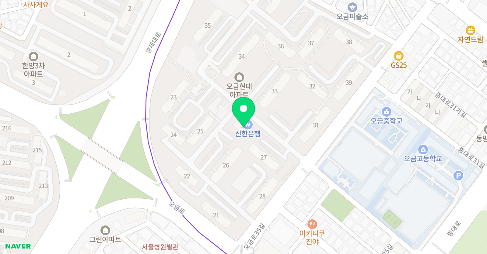 ONE 어린이 스포츠 위치