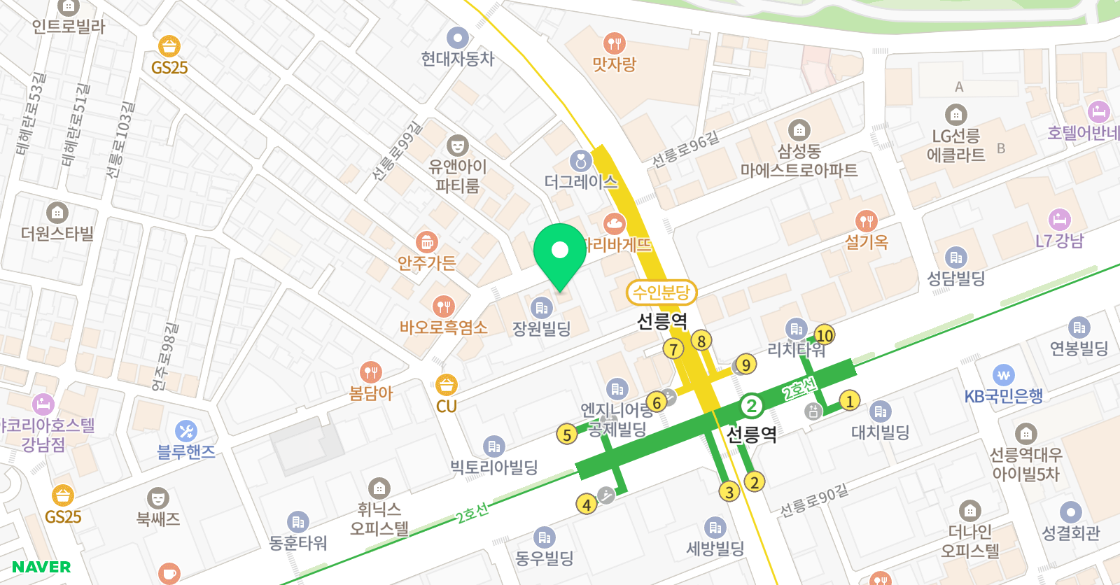 ivy밸리 방송댄스학원 위치