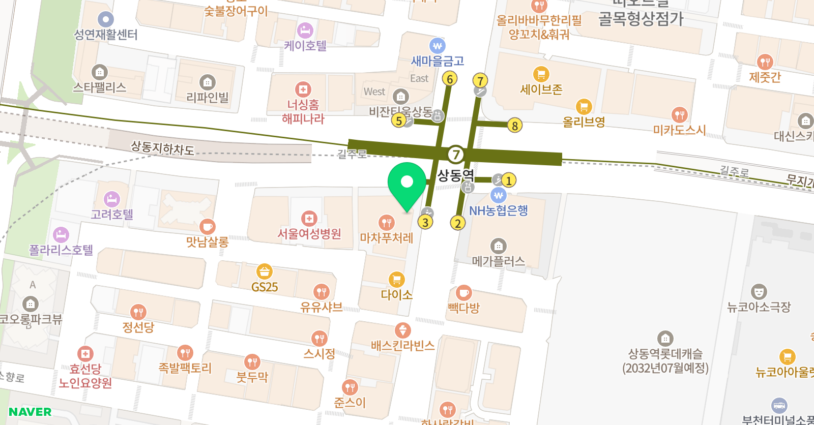 하이키즈풀 위치