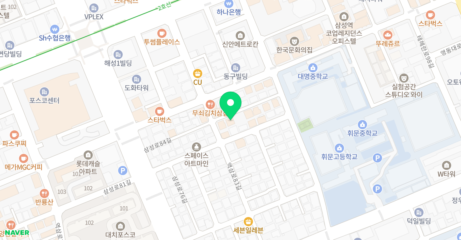 윤슬 미술학원 위치