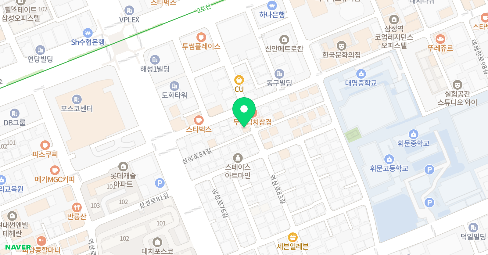 윤슬주니어 미술학원 위치