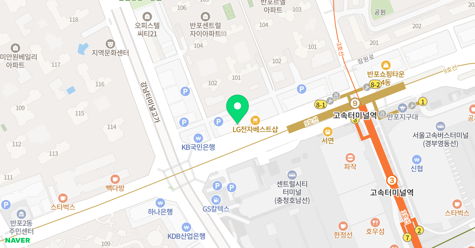 MH 수학교습소 위치