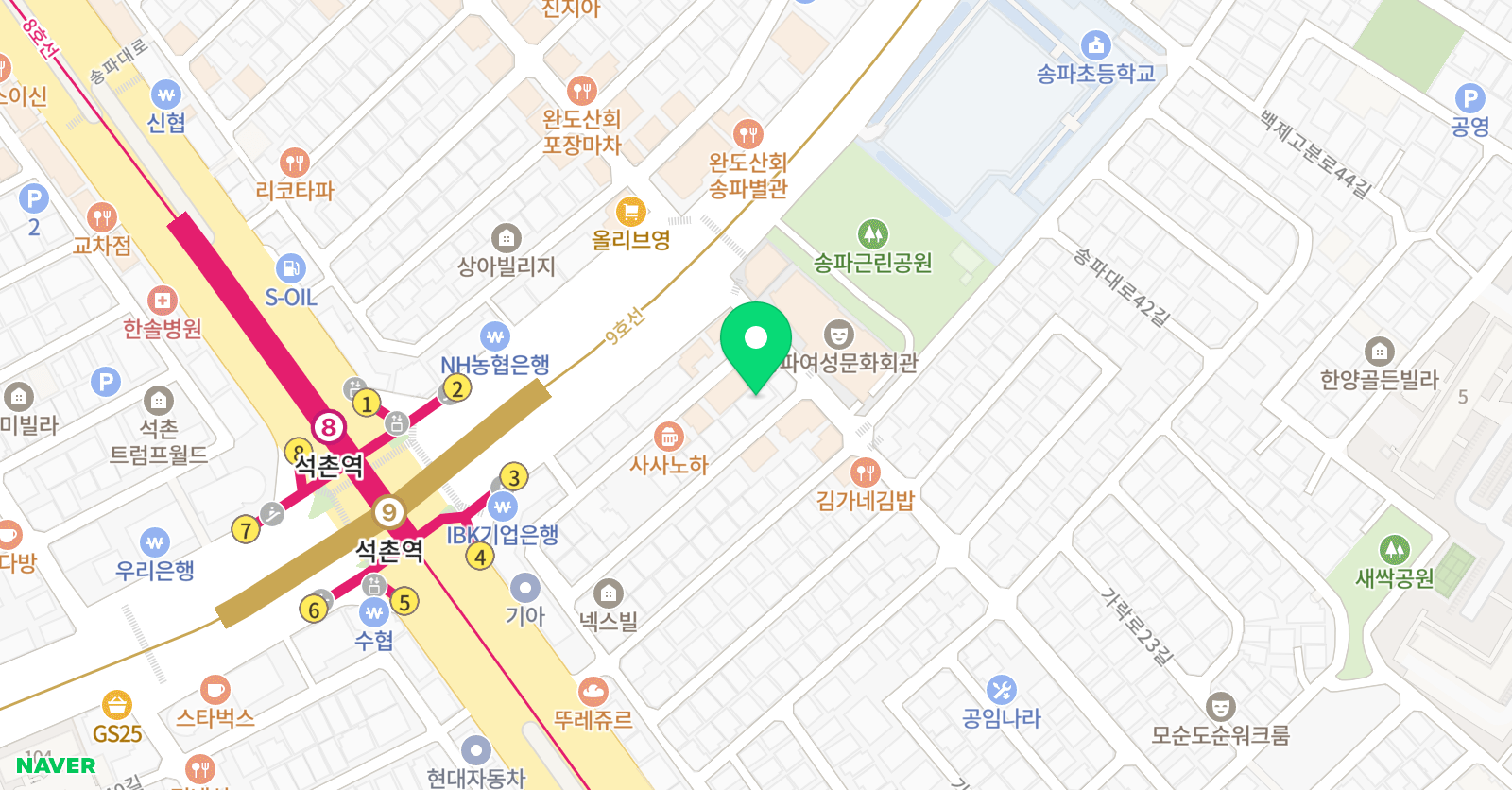 CNE 위치