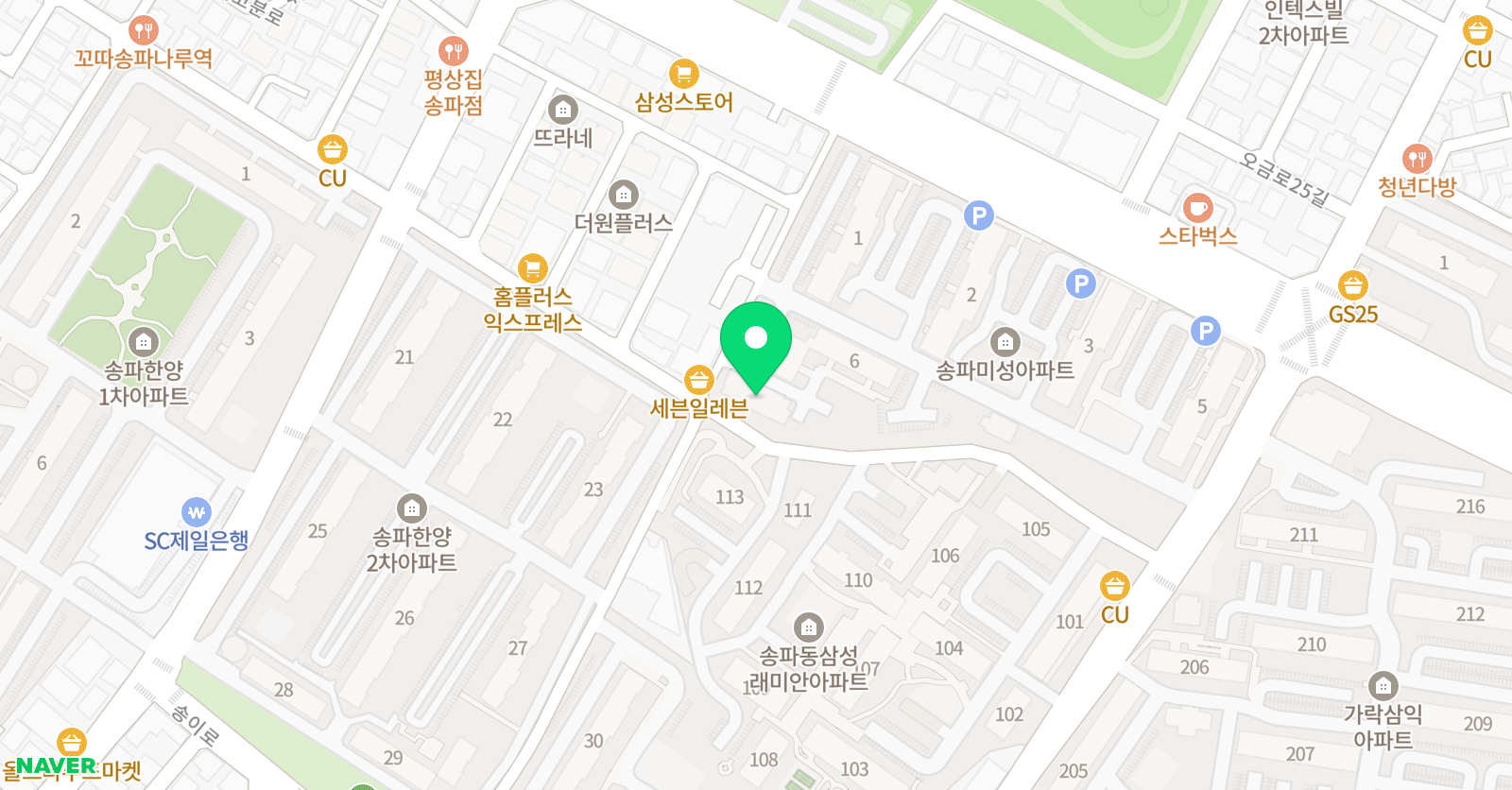 미성 중국어 위치