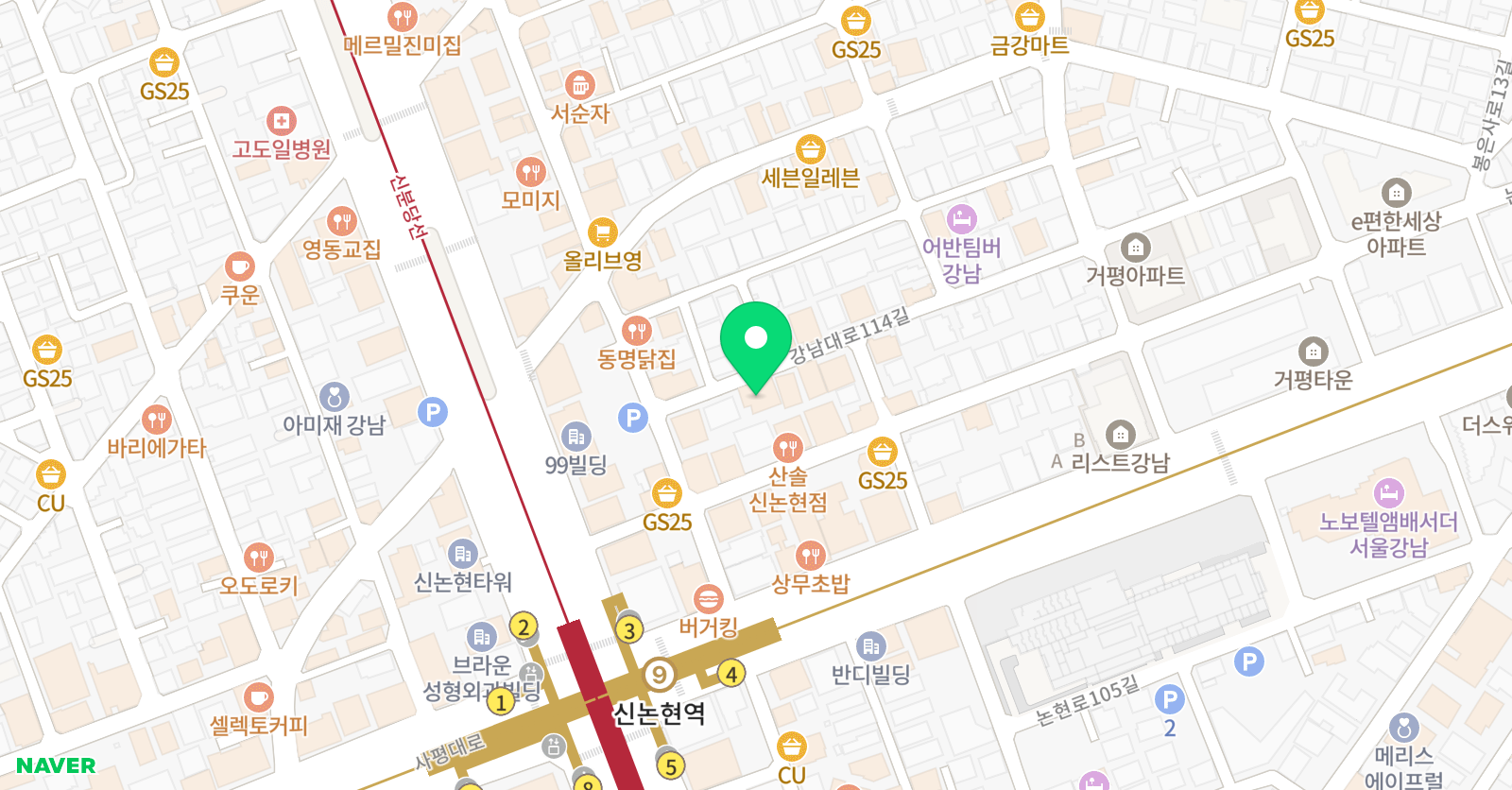메리 스튜디오 위치