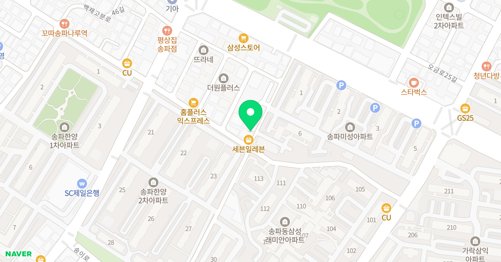 클랑쿤스트 미술학원 위치