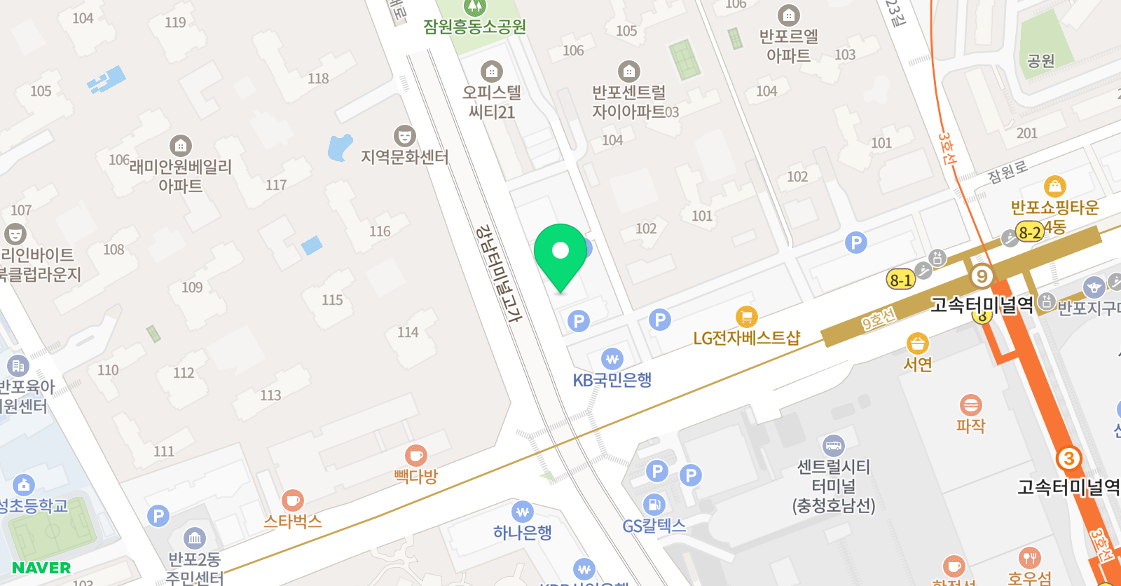 권박사 학원 위치