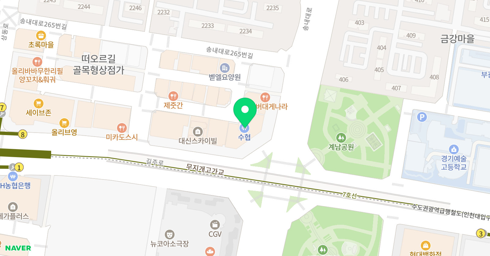 상동스즈키 음악학원 위치