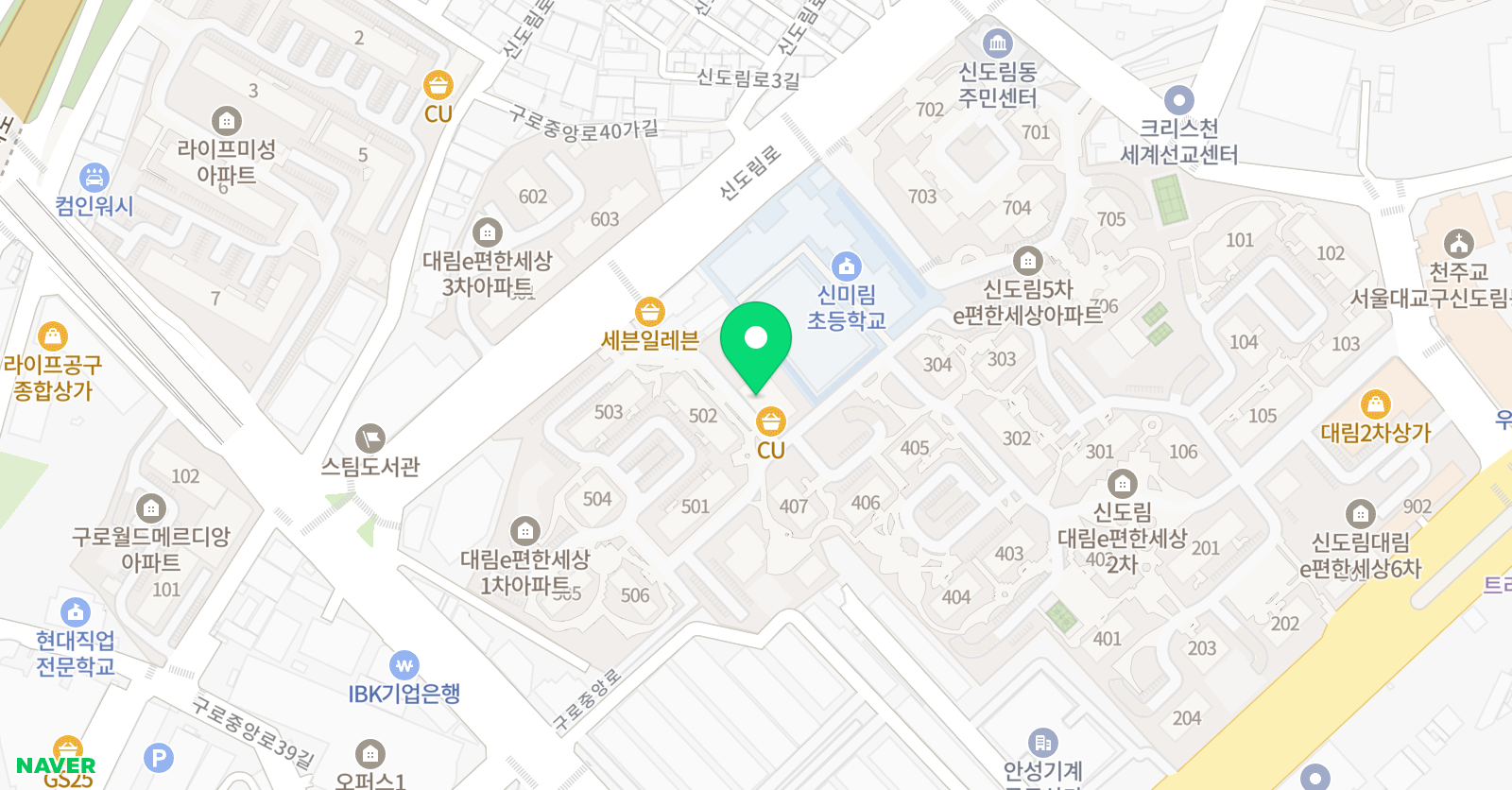 리즈엠 수학교습소 위치