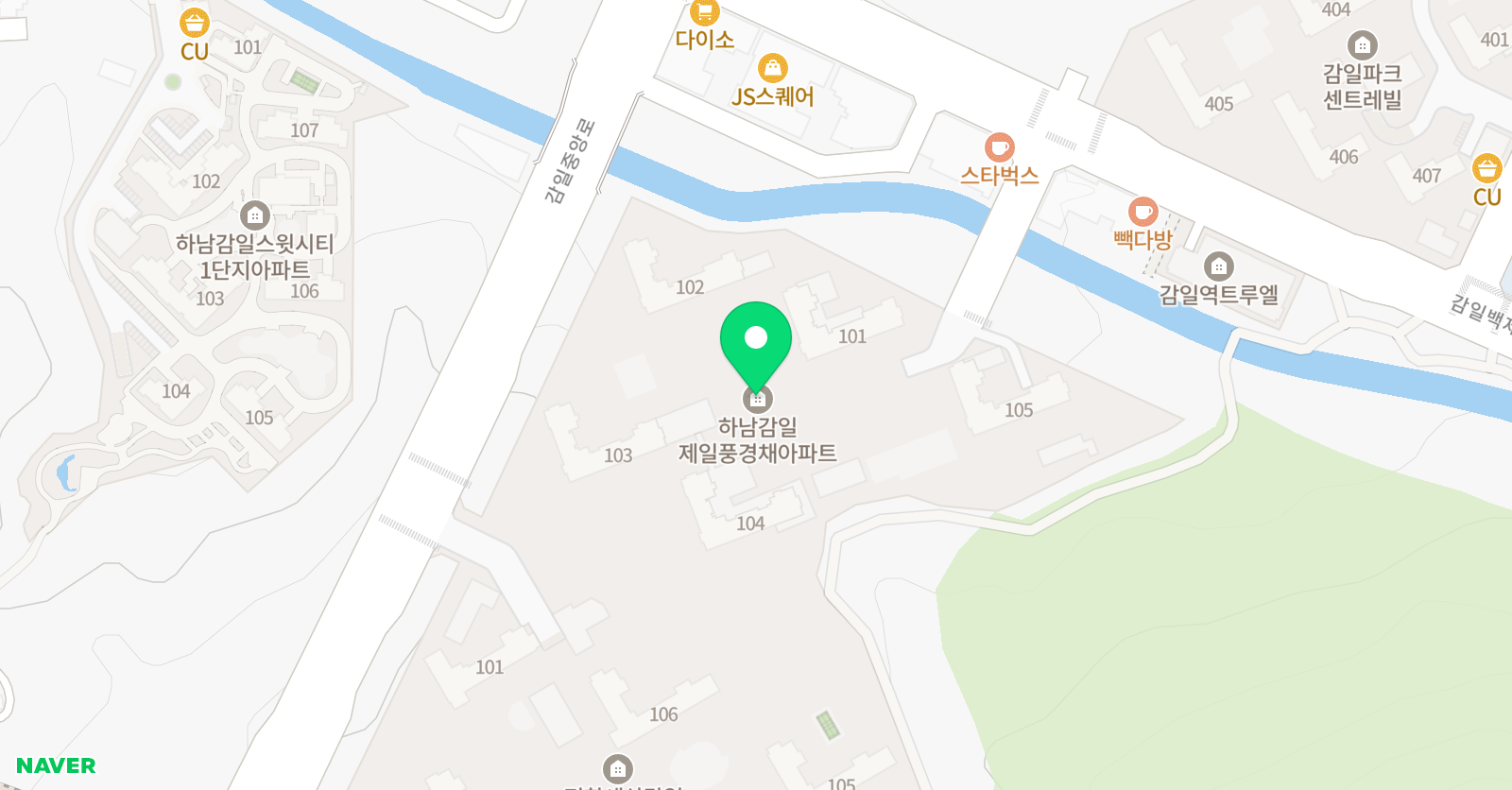 플튼바이시스 어학원 하남감일캠퍼스 위치