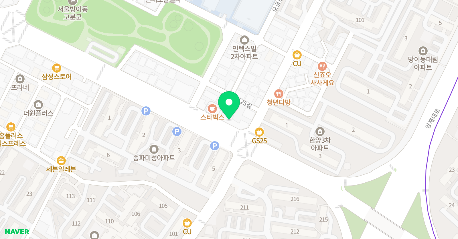 예인 무용학원 위치