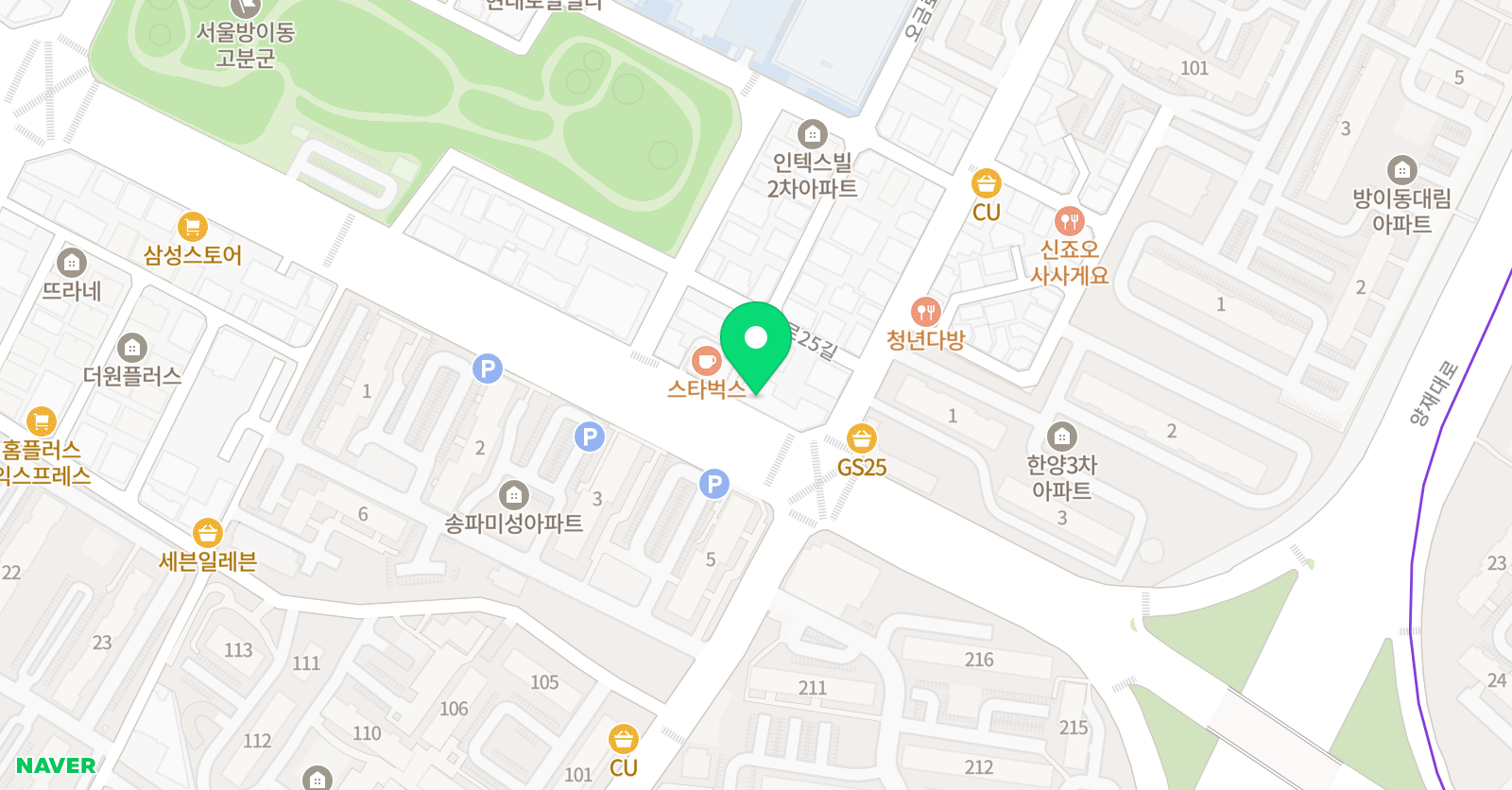 비상사성 학원 위치