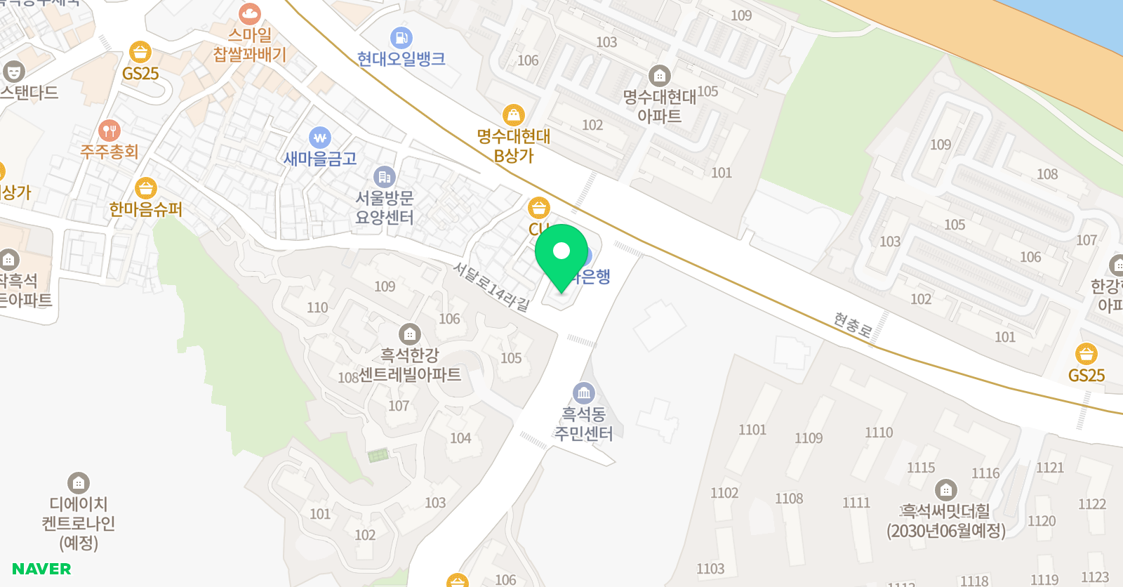 용인대탑 태권도장 위치