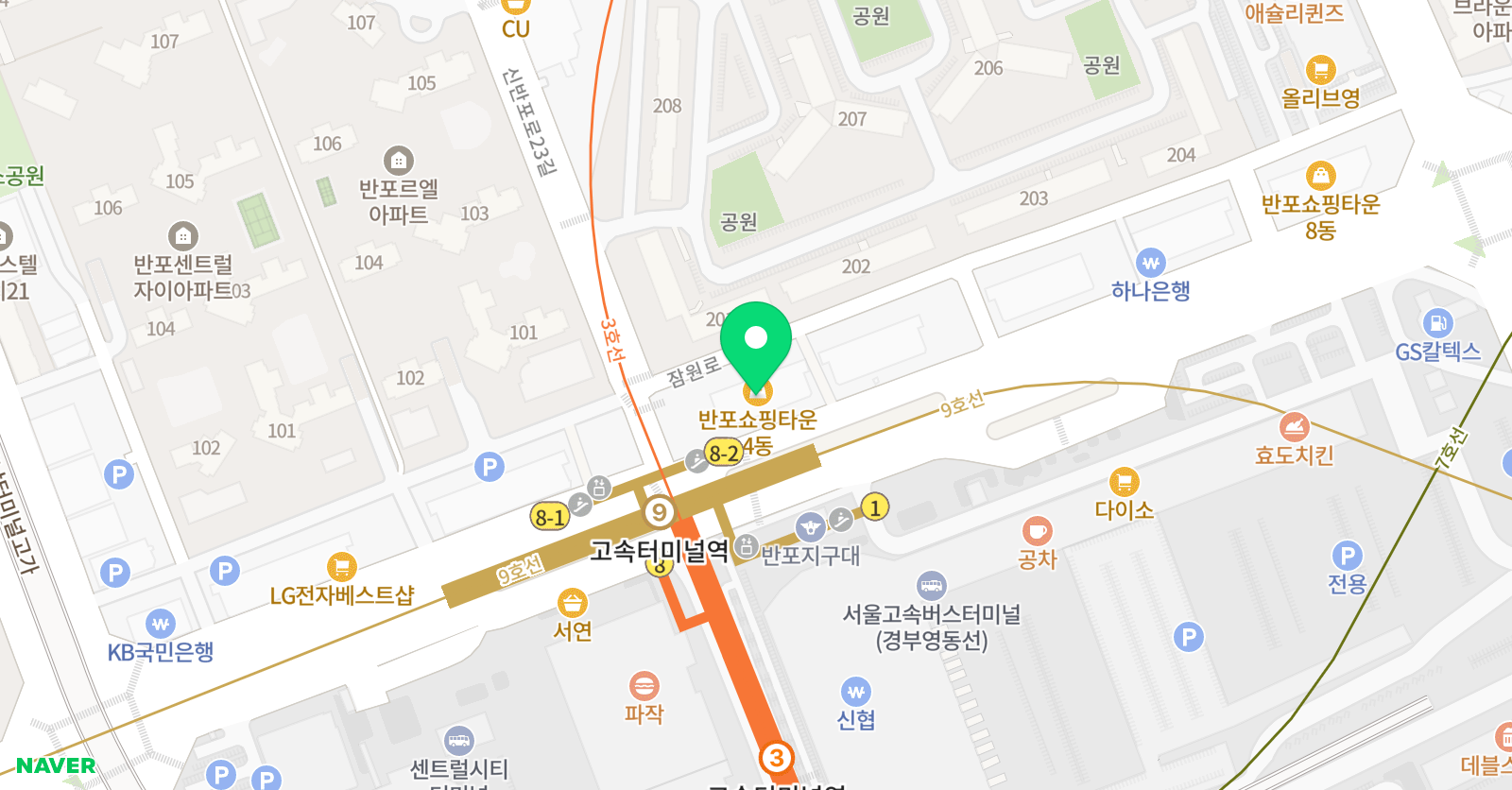 윤정 영어 위치