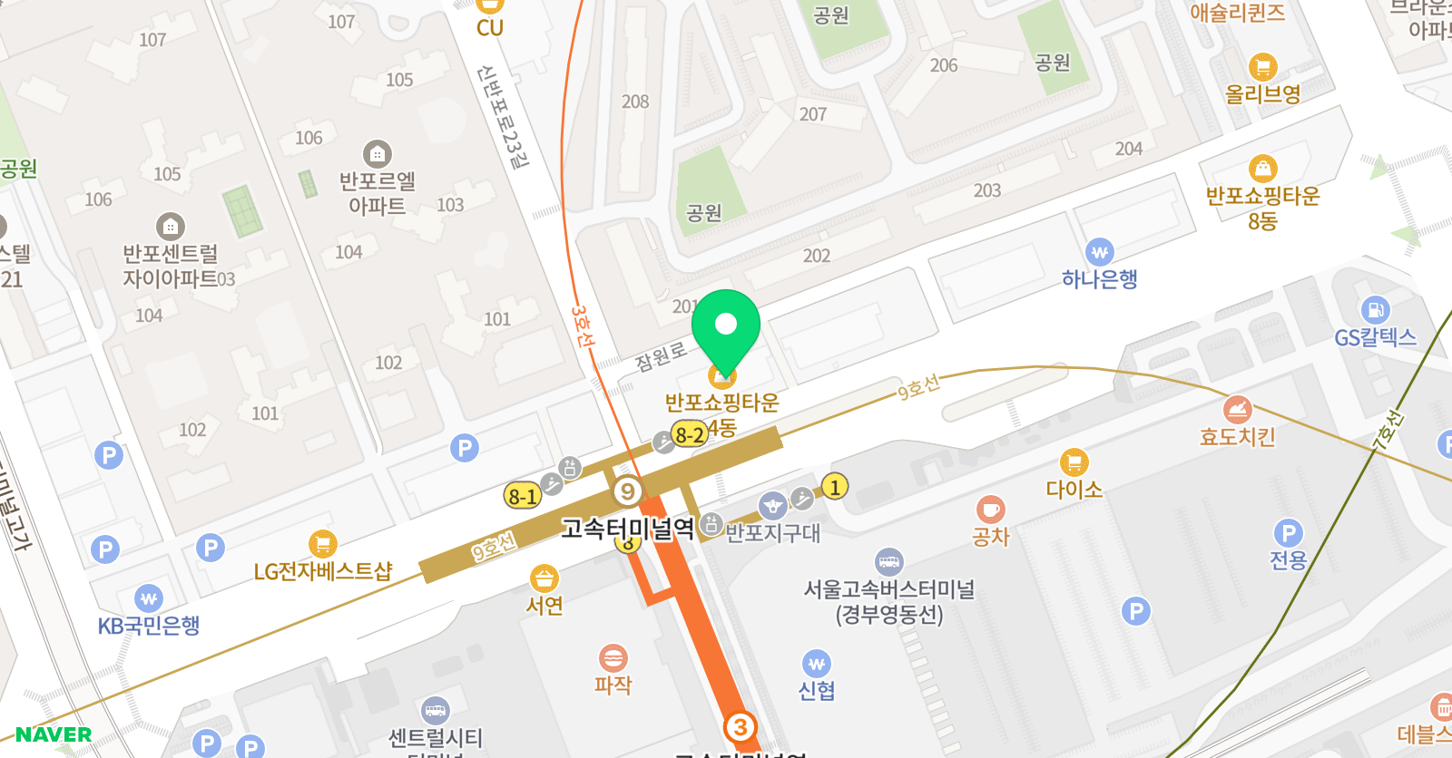 문클 라리넷학원 위치