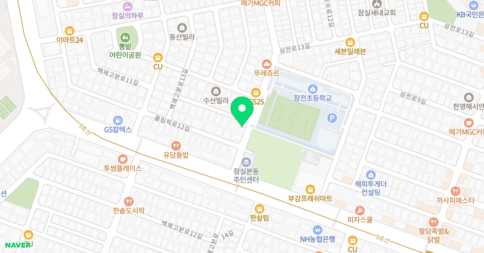 피아니스트의꿈 음악학원 위치