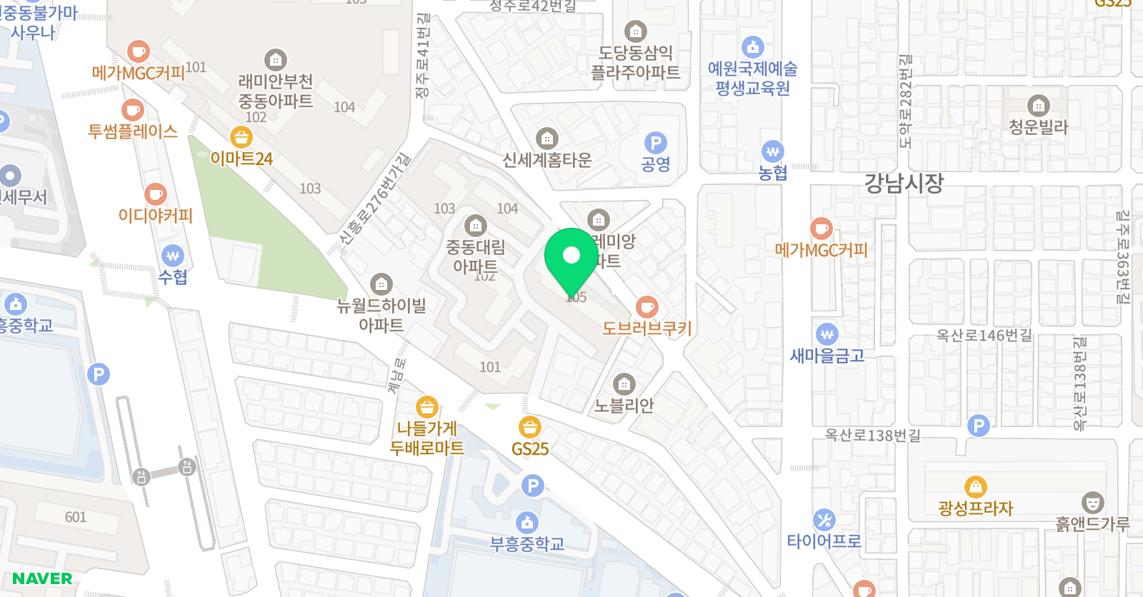 채우미 수학공부방 위치