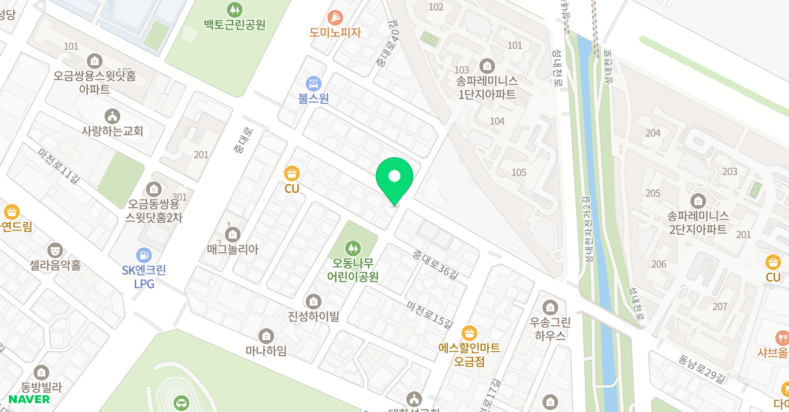 재즈피아노 정원 위치