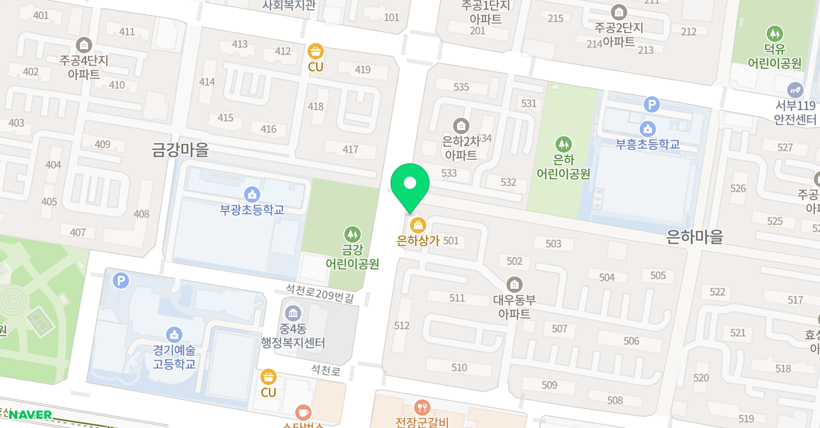 와이뮤직스토리 피아노 위치
