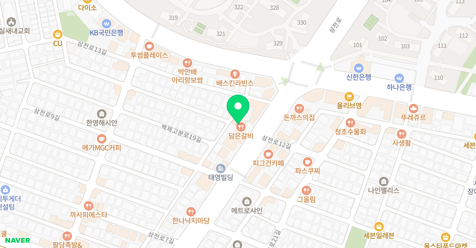 STS 음악학원 위치