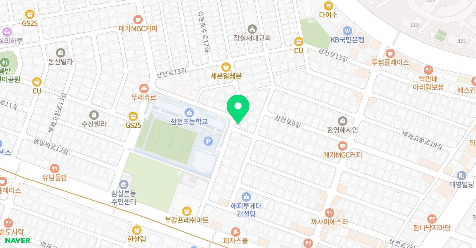 로와아트숲 위치