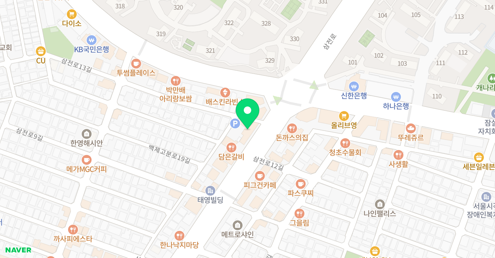 올림피아드 학원 송파잠실캠퍼스 위치