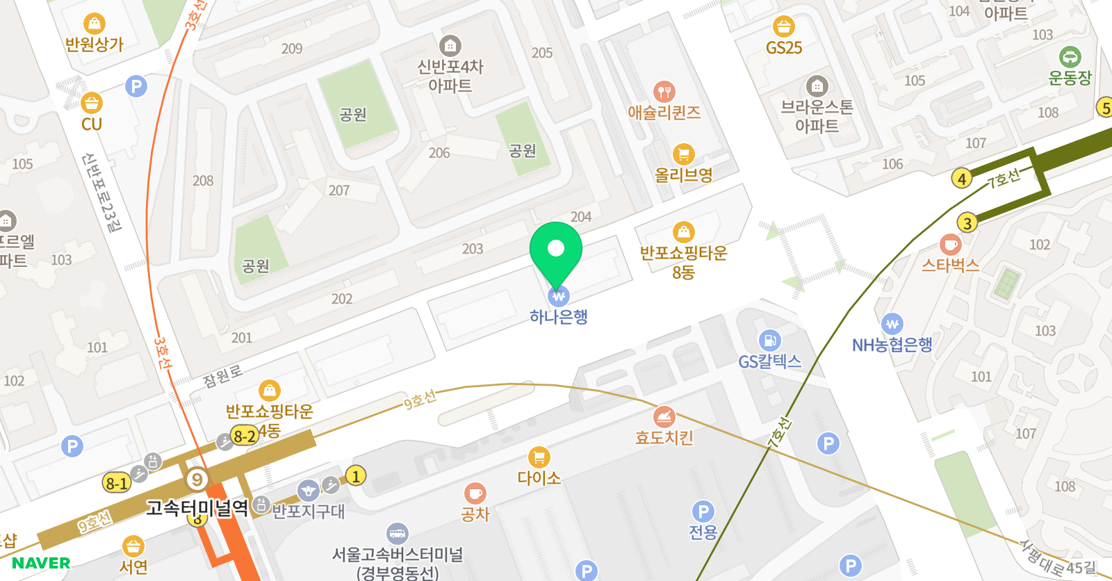키 과학학원 위치