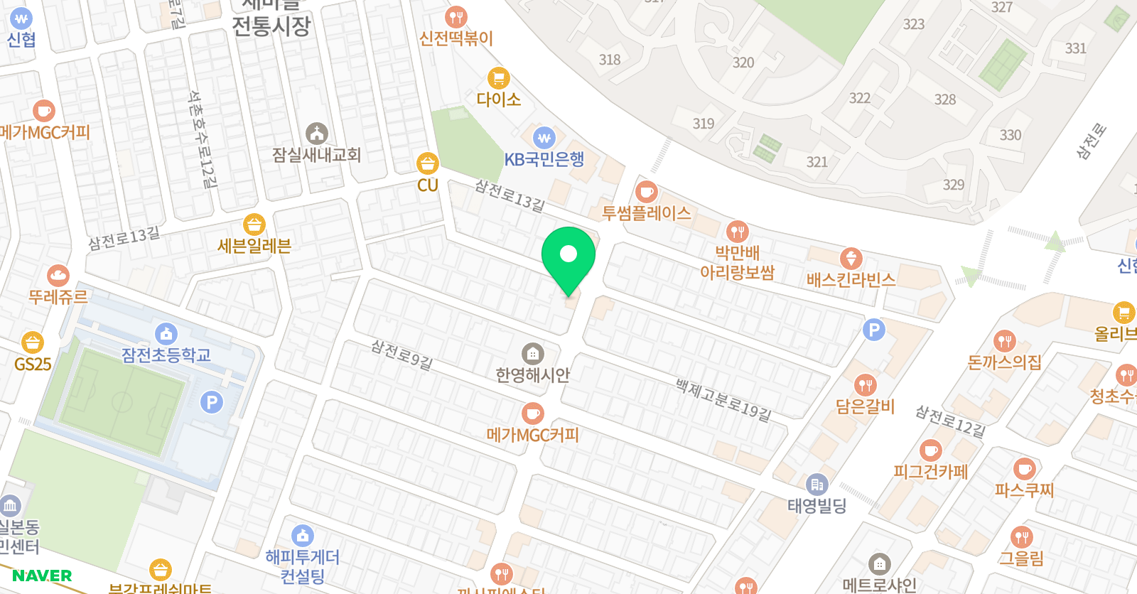 뛰어노는논술 브레이닝 잠실 위치