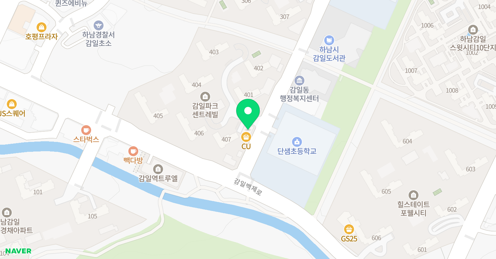 석사경희 단샘 태권도 위치