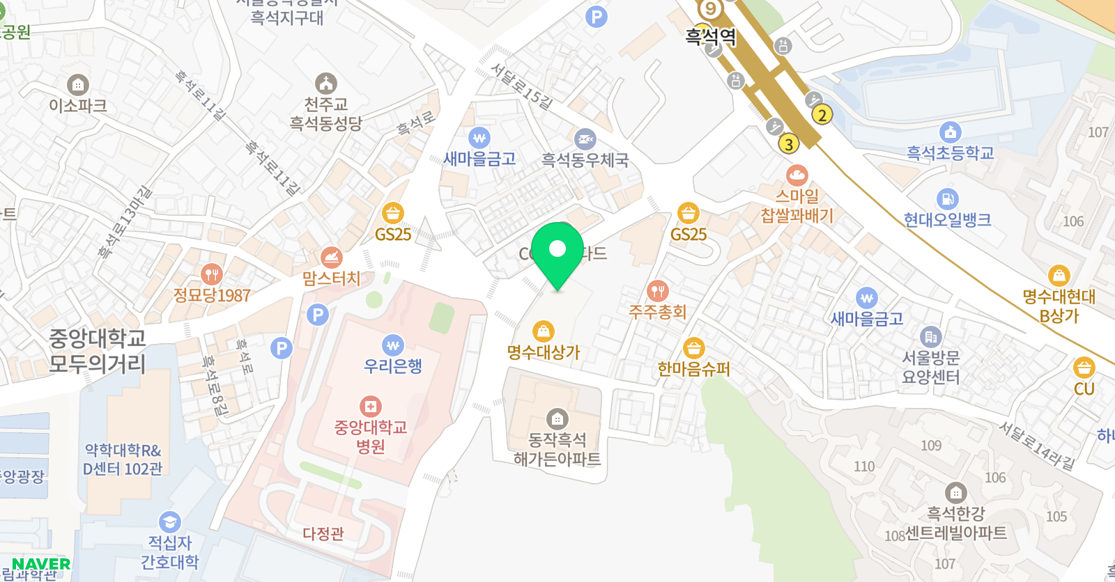 와이제이 영어학원 위치