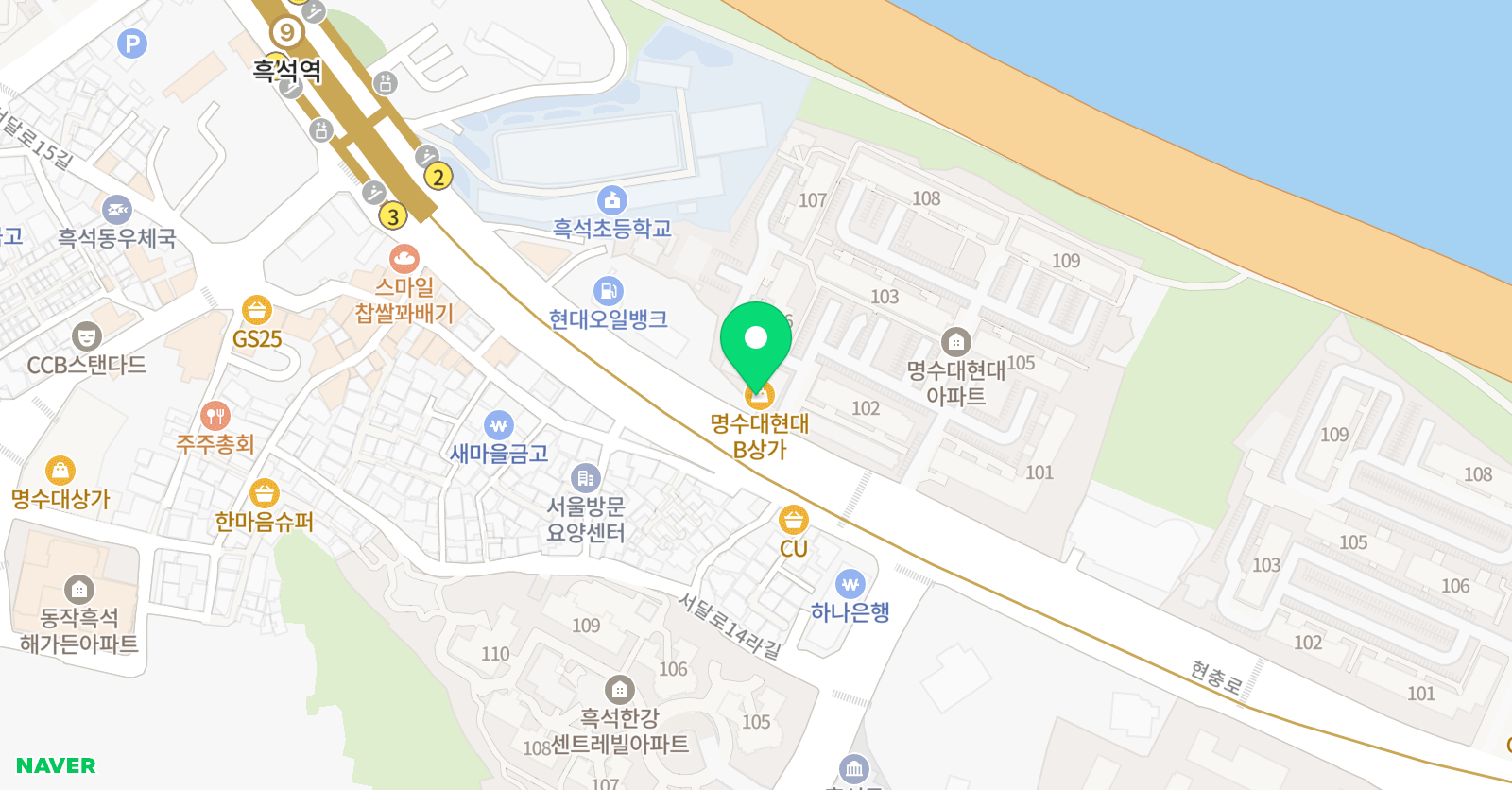 바움 창작미술 교습소 위치