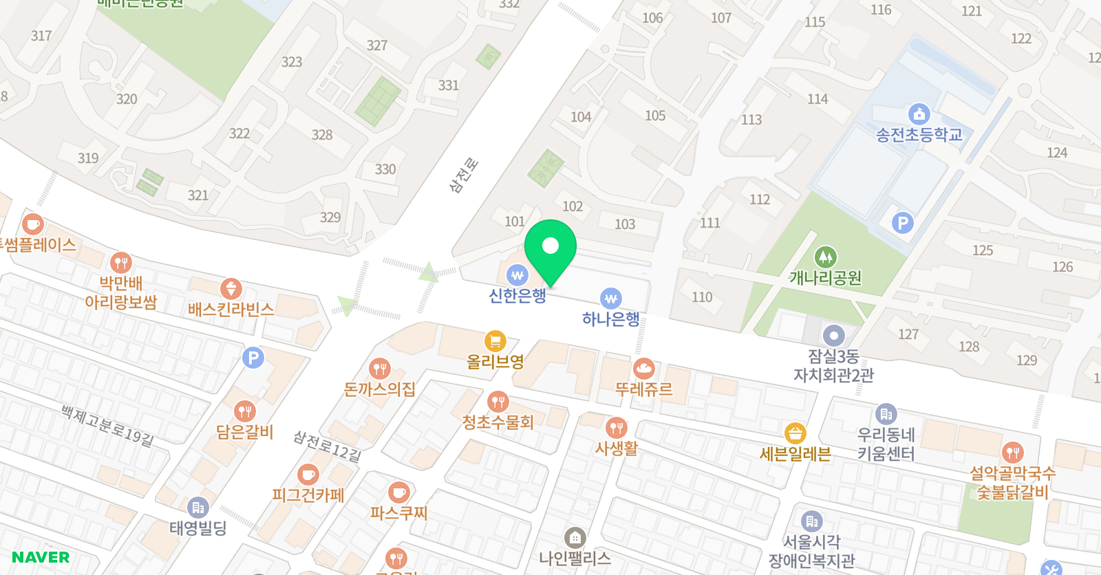 아트페인팅 미술 위치